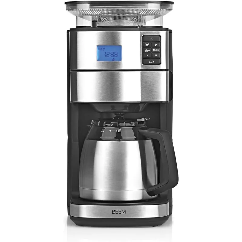 BEEM Kaffeemühle GRIND-Perfect 150W Edelstahl/Schwarz 