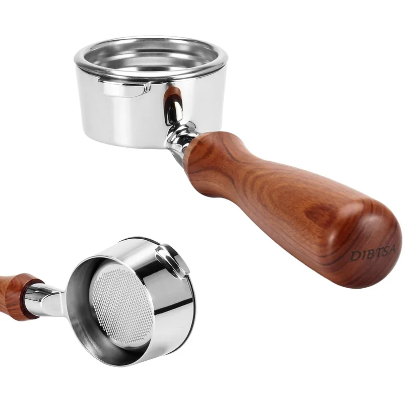 Gaggia bodenloser Siebträger 58mm Set mit Sieb