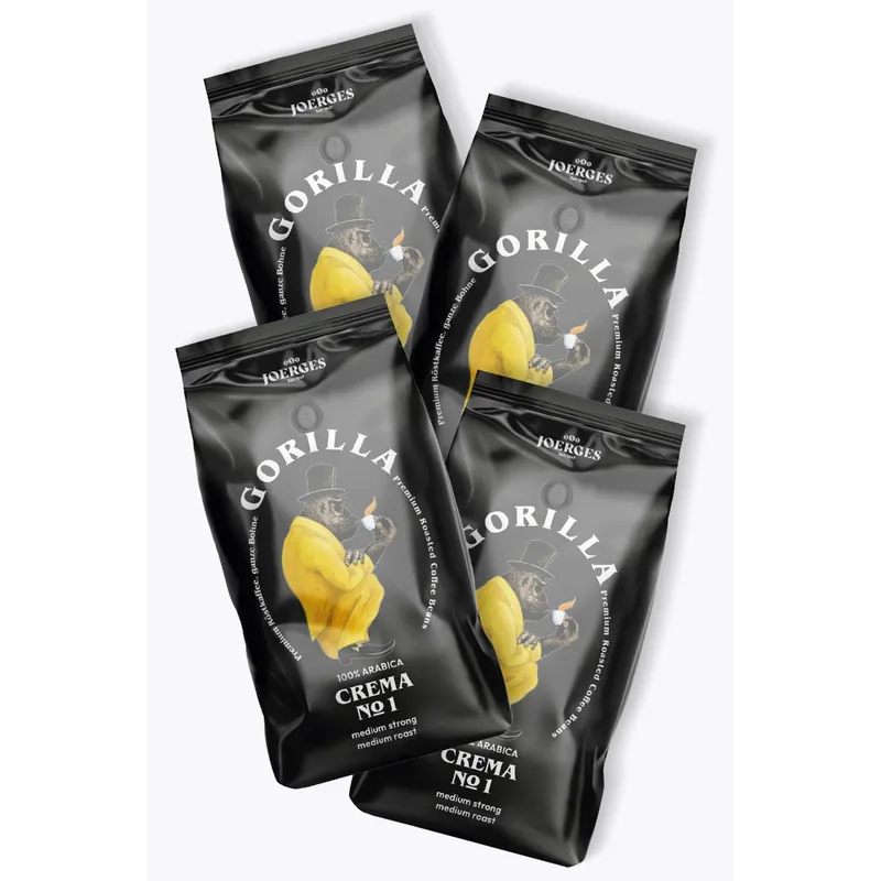 Gorilla Crema No.1 Vorteilspaket 4kg 