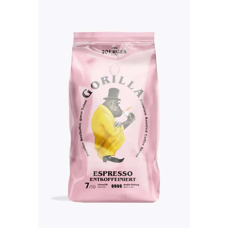 Gorilla Espresso Entkoffeiniert 1kg