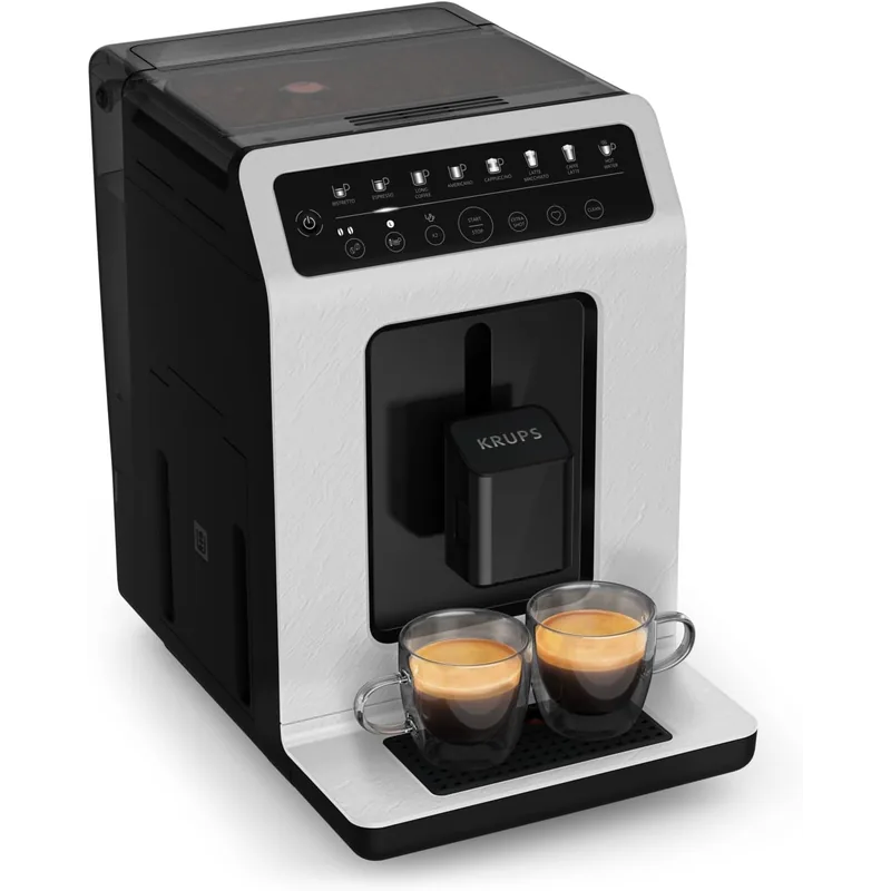 Krups Evidence ECOdesign Kaffeevollautomat EA897A Weiß