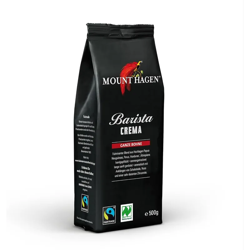 Mount Hagen Crema Barista Bio 500g
