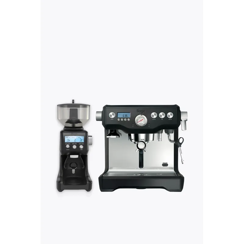 Sage the Dual Boiler™ + Sage the Smart Grinder™ Pro, Matt Schwarz im Set